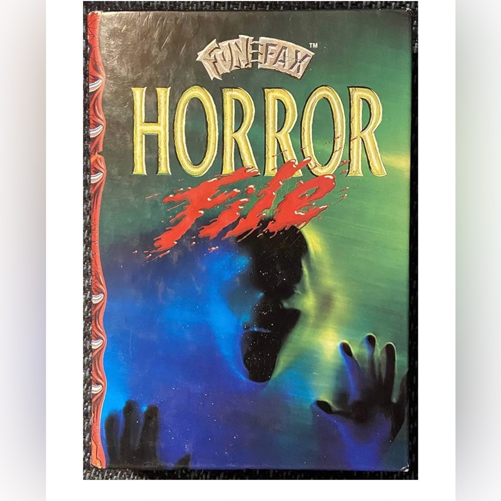 Fun Fax Horror File book Organizer by D.K. Publishing Henderson File fax Novel